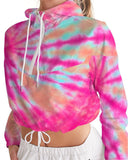 Chloe quarter zip Cropped Windbreaker - Crybaby Cosmetics Co.