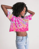 Chloe  Lounge Cropped Tee - Crybaby Cosmetics Co.