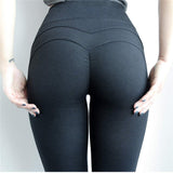 JGS1996 Women Scrunch Butt Yoga Pants Leggings High Waist Waistband Workout Sport Fitness Gym Tights Push Up - Crybaby Cosmetics Co.