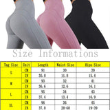 JGS1996 Women Scrunch Butt Yoga Pants Leggings High Waist Waistband Workout Sport Fitness Gym Tights Push Up - Crybaby Cosmetics Co.