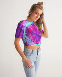 Ava Twist-Front Cropped Tee - Crybaby Cosmetics Co.