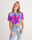 Ava Twist-Front Cropped Tee - Crybaby Cosmetics Co.