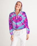 Ava quarter zip  Cropped Windbreaker - Crybaby Cosmetics Co.