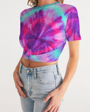 Ava Twist-Front Cropped Tee - Crybaby Cosmetics Co.