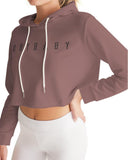 Crybaby favorite Women's Cropped Hoodie - Crybaby Cosmetics Co.