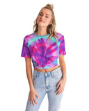 Ava Twist-Front Cropped Tee - Crybaby Cosmetics Co.