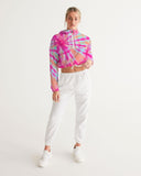 Chloe quarter zip Cropped Windbreaker - Crybaby Cosmetics Co.
