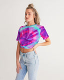 Ava Twist-Front Cropped Tee - Crybaby Cosmetics Co.